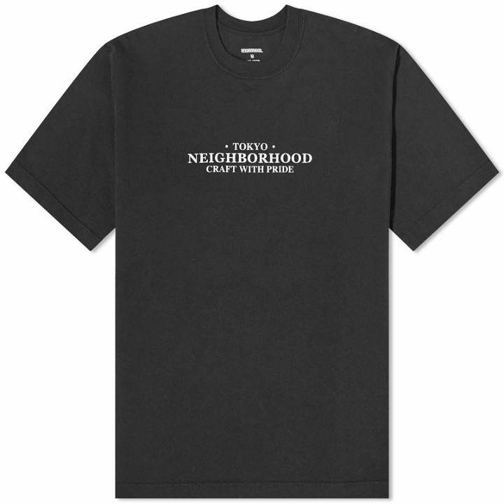 Photo: Neighborhood Men's SS-7 T-Shirt in Black