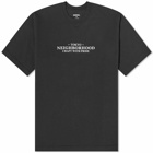Neighborhood Men's SS-7 T-Shirt in Black