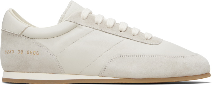 Photo: Common Projects Off-White Minimal Runner Sneakers
