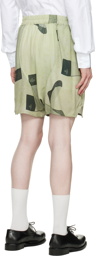 Vivienne Westwood Green Romario Shorts