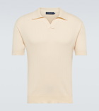 Frescobol Carioca - Rino cotton and silk polo shirt