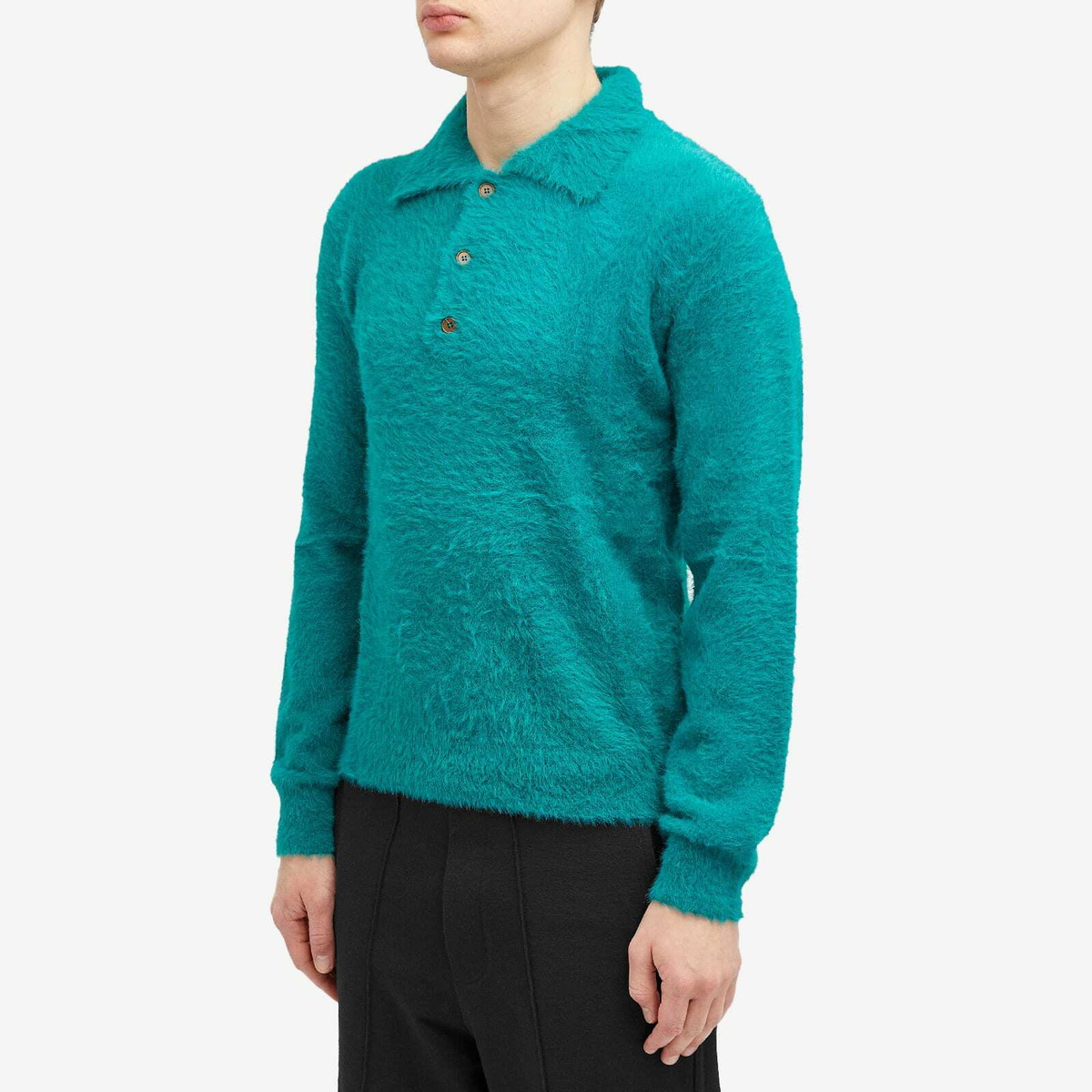 Wood Wood Men's Sebastian Knit Jumper in Bright Green
