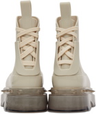 UNDERCOVER Beige Melissa Edition Spikes Boots