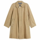MM6 Maison Margiela Women's Coated Long Coat in Sand