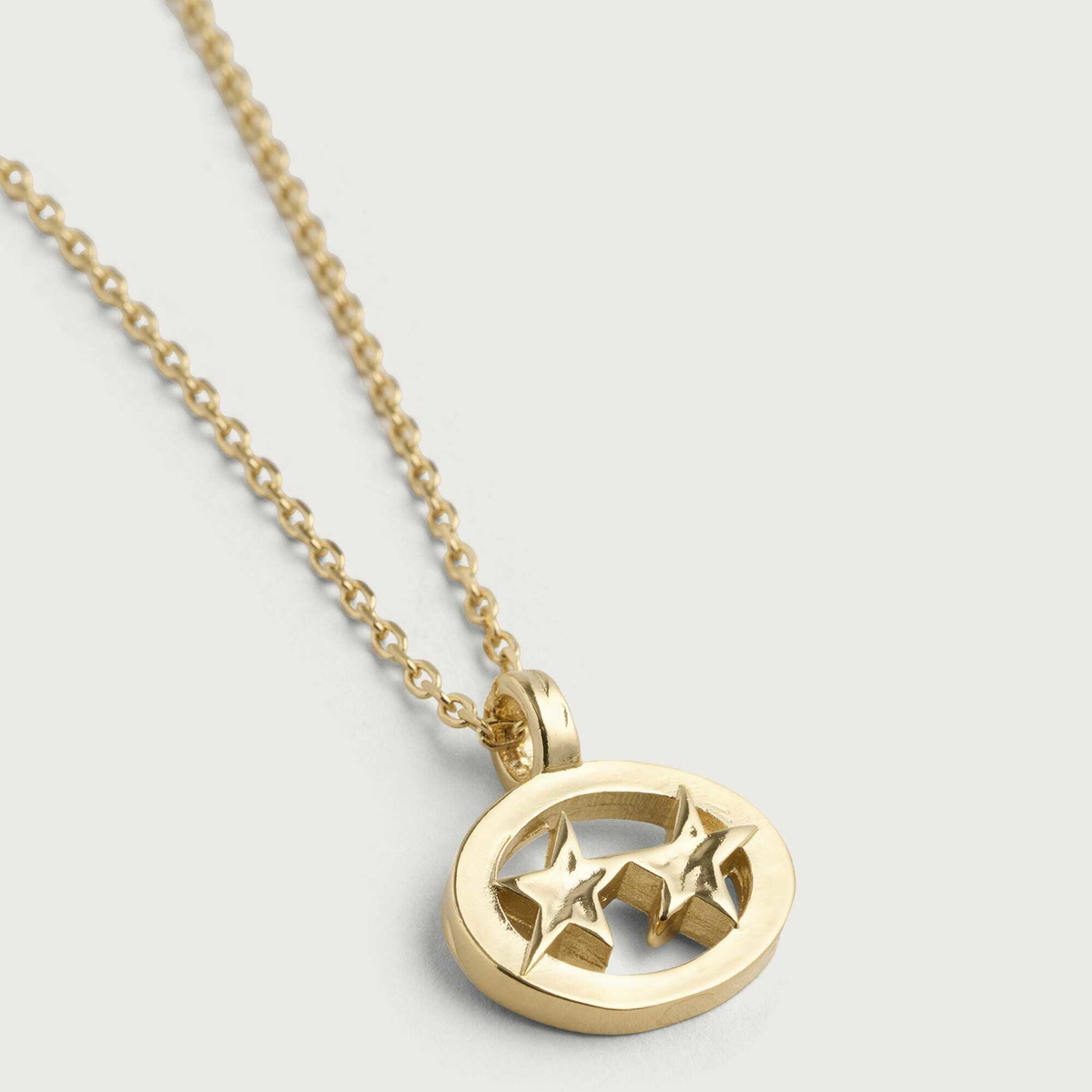 TwoJeys Superstar Necklace in Gold