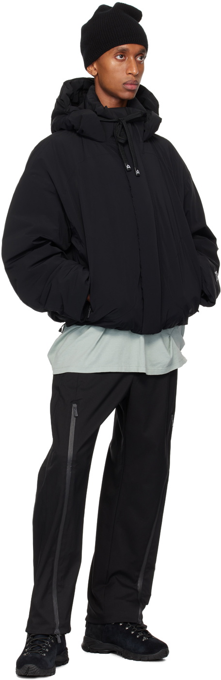 A. A. Spectrum Black Stormcloud Down Jacket A. A. Spectrum