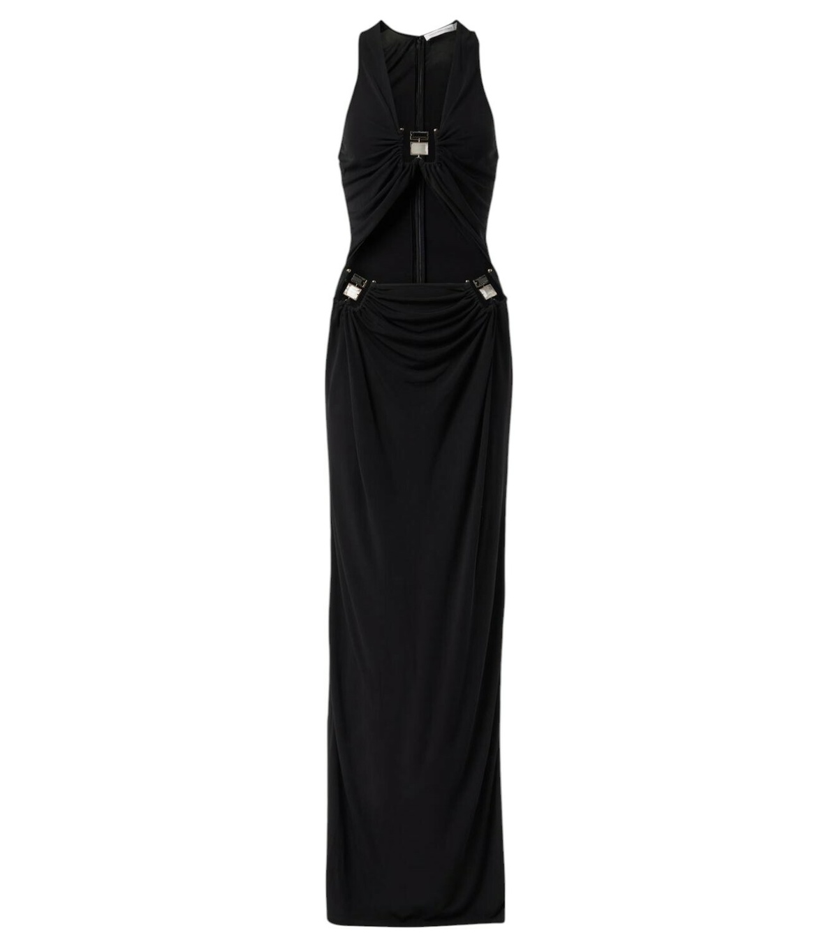【Christopher Esber】装飾カットアウト ジャージーマキシドレス Christopher Esber Lace-trimmed cutout maxi dress Christopher