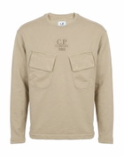 C. p. Company Mens Sweatshirt Light in Grey