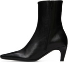 JUDE Black Cave Ankle Boots