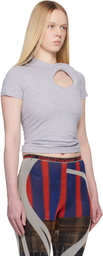 Ottolinger Gray Padded Donut T-shirt
