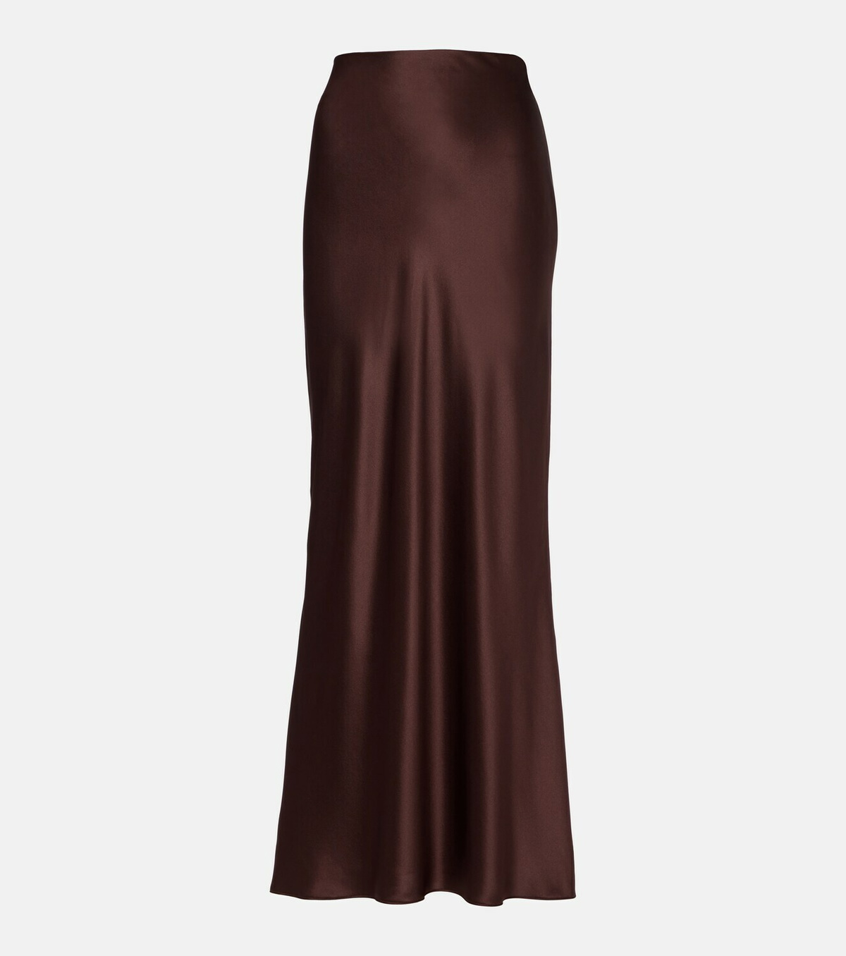 The Sei Silk satin maxi skirt