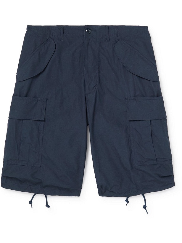 Photo: Beams Plus - Cotton-Ripstop Cargo Shorts - Blue
