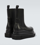 Rick Owens Leather platform boots