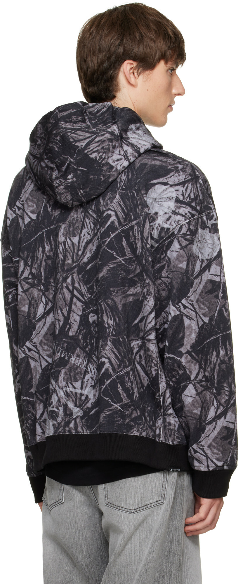 MASTERMIND WORLD Gray OG Forest Camo Hoodie