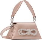 MACH & MACH Pink Double Bow Samantha Small Bag