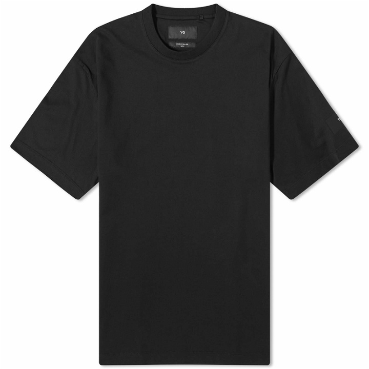 Photo: Y-3 Core Logo T-Shirt in Black