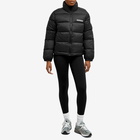 Napapijri Women's Box Logo Puffer Jacket in Black