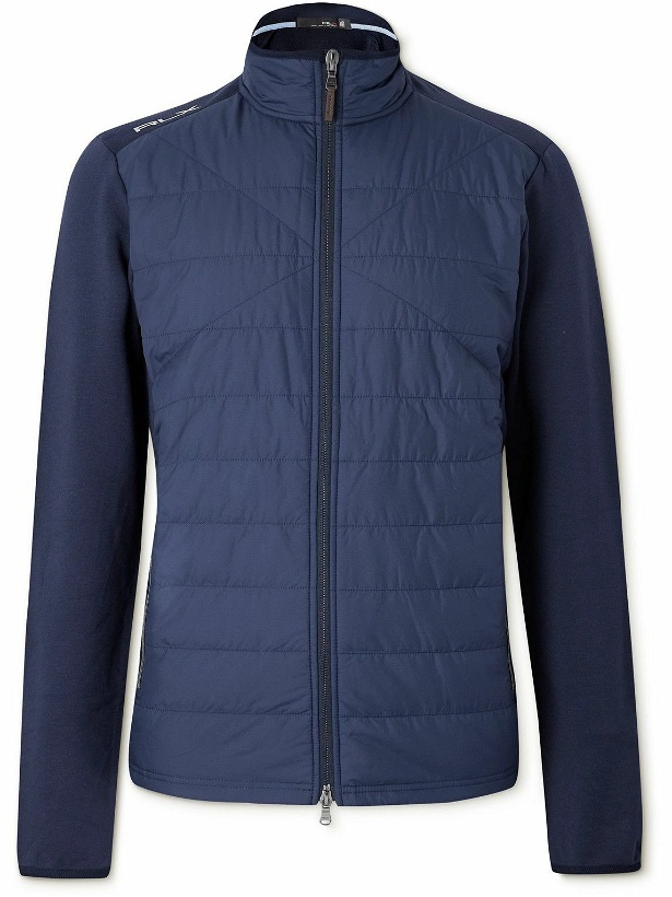 Photo: RLX Ralph Lauren - Slim-Fit Cool Modal-Blend and Recycled-Ripstop Golf Jacket - Blue