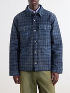RRL - Holland Checked Denim Jacket - Blue