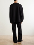 Dries Van Noten - Hax Oversized Cotton Sweatshirt - Black