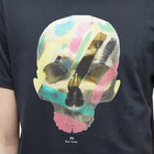 Paul Smith Men's Skull T-Shirt in Blue