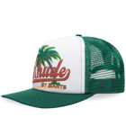 Rhude Men's Palms Cap in Green/White