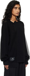 Y-3 Black Logo Knit Sweater