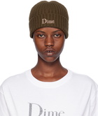 Dime Brown Classic Fold Beanie