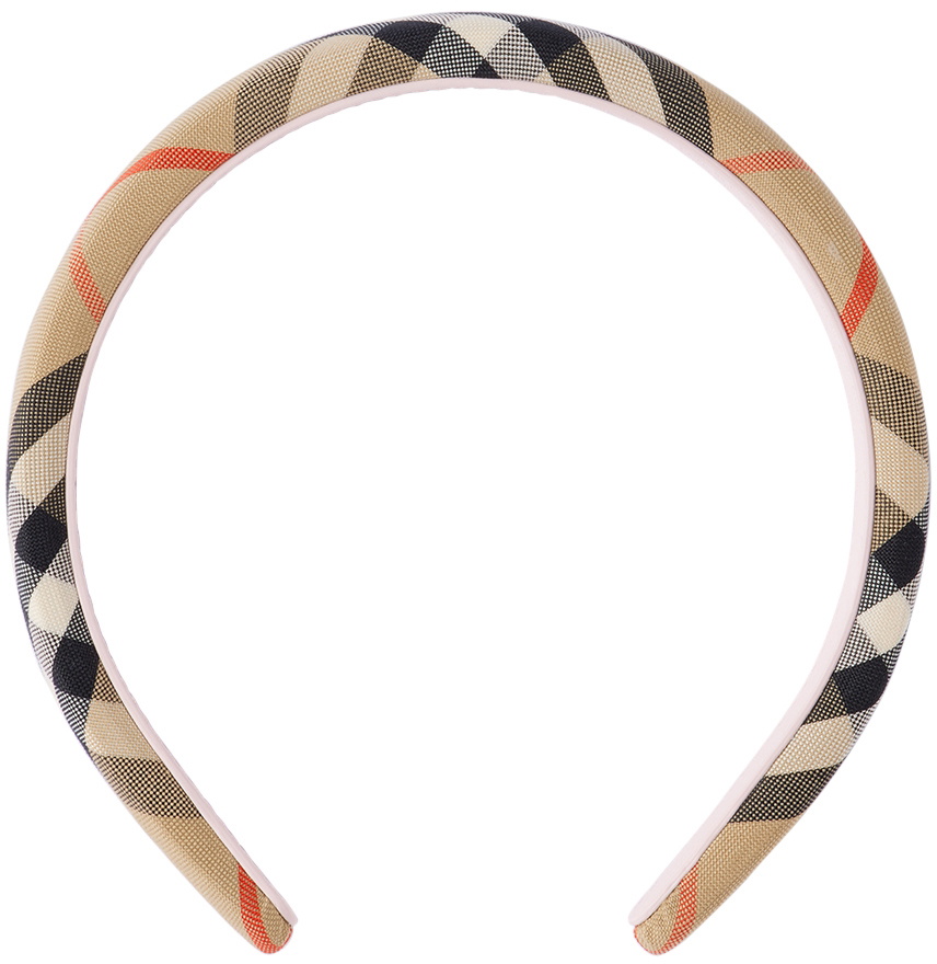 Burberry
 Girl's Check Headband main image 1