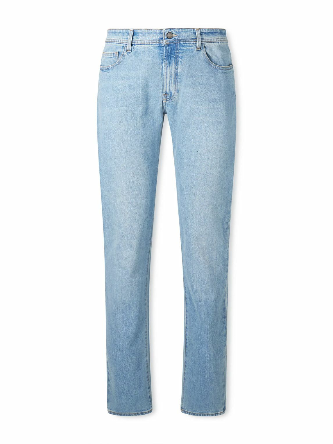 Canali - Straight-Leg Jeans - Blue