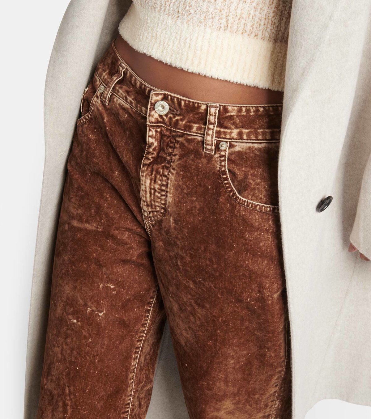 Loewe Mid-rise wide-leg jeans Loewe
