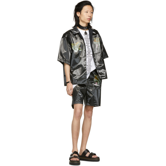 Doublet Black 3D Printed Tiger Shirt Doublet