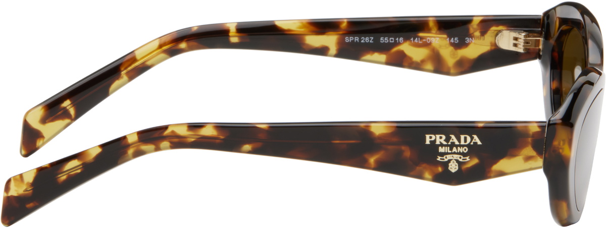 Prada Eyewear Brown Symbole Sunglasses Prada