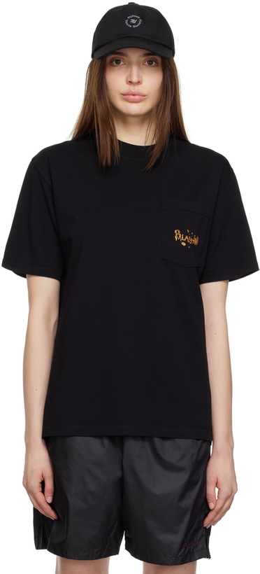 Photo: Palmes Black Punk Pocket T-Shirt