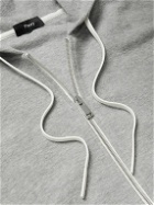 Theory - Allons Cotton-Terry Zip-Up Hoodie - Gray