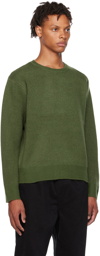 Stüssy Green Acrylic Sweater