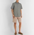 Brunello Cucinelli - Cotton-Blend Twill Shorts - Neutrals