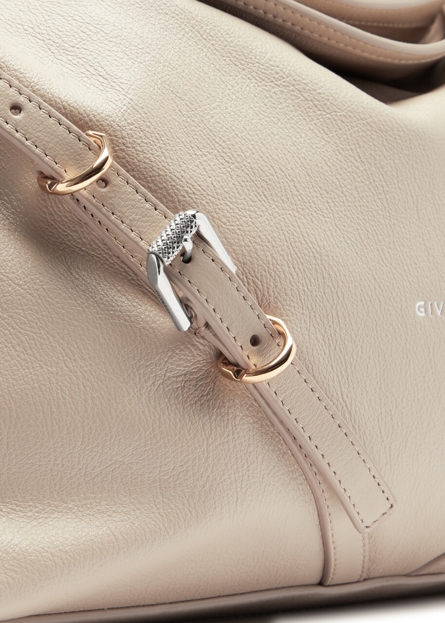 Givenchy Voyou Medium Leather Shoulder bag - Beige - One