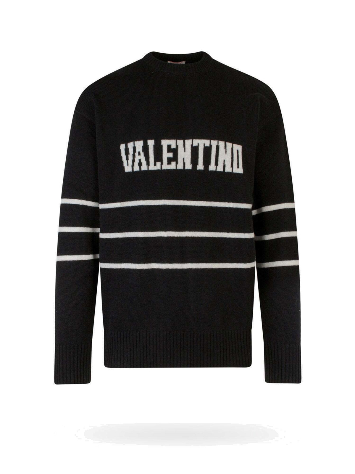 Valentino Sweater Black Mens Valentino