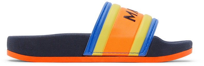 Photo: Marc Jacobs Kids Navy Rubber Sandals