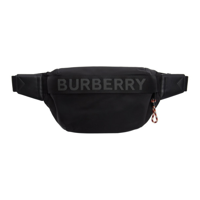 Photo: Burberry Black Logo Sonny Belt Bag