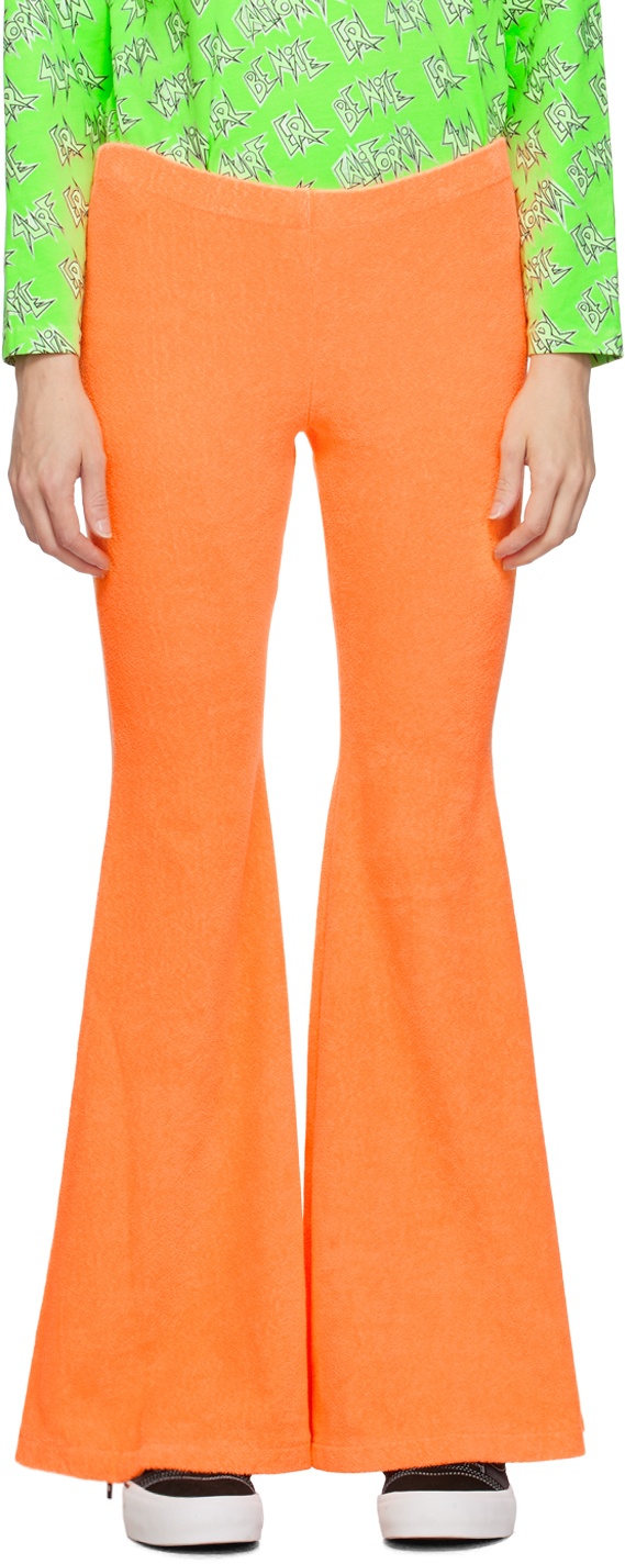 Photo: ERL Orange Elasticized Lounge Pants