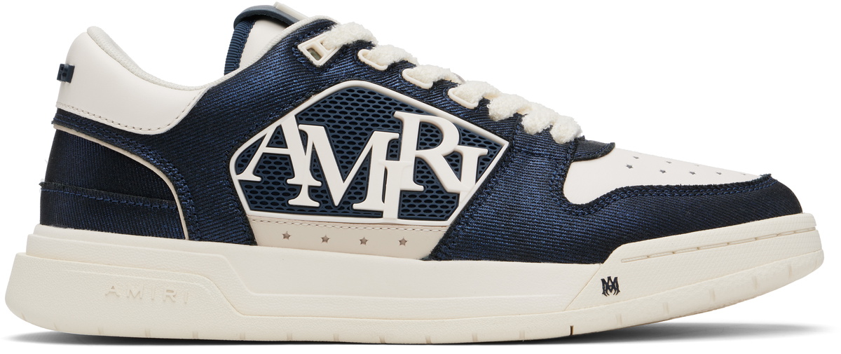 AMIRI White & Black MA Quad Debossed Nubuck MA-1 Sneakers Amiri