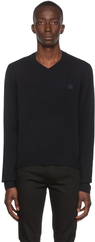 Photo: Acne Studios Black Wool Sweater