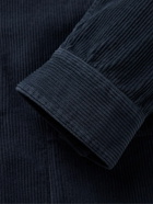 Portuguese Flannel - Labura Cotton-Corduroy Overshirt - Blue