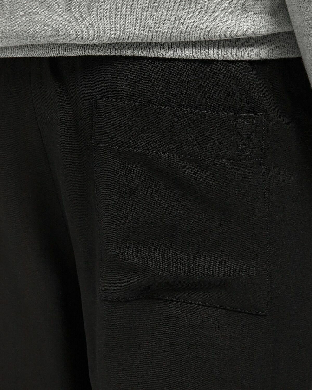 ELASTICATED WAIST SHORTS WITH EMBOSSED AMI DE COEUR
