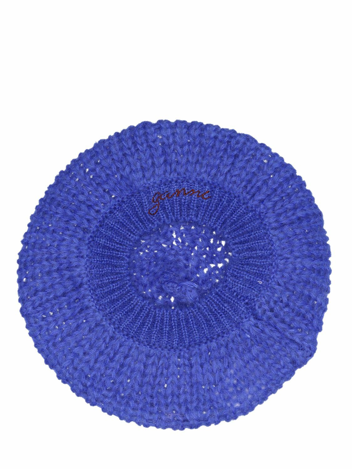 GANNI - Mohair Beret W/ Logo GANNI