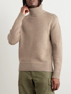 Polo Ralph Lauren - Wool and Cashmere-Blend Rollneck Sweater - Brown