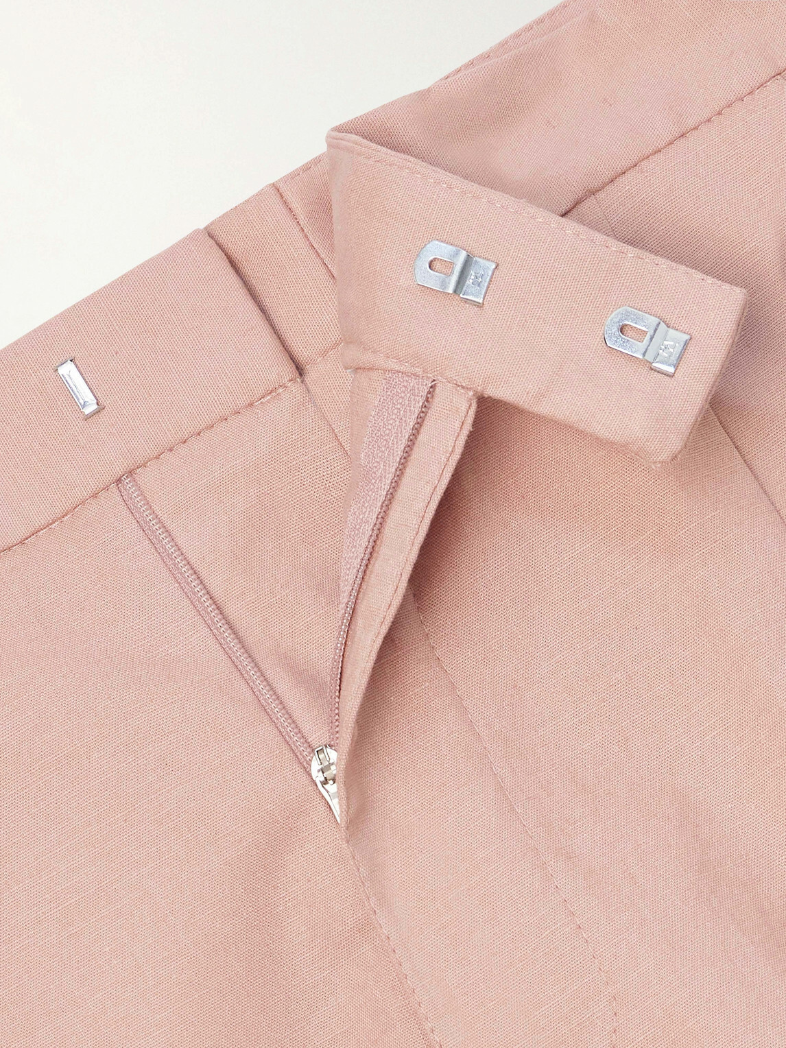 Favourbrook - Cooper Straight-Leg Linen Trousers - Pink