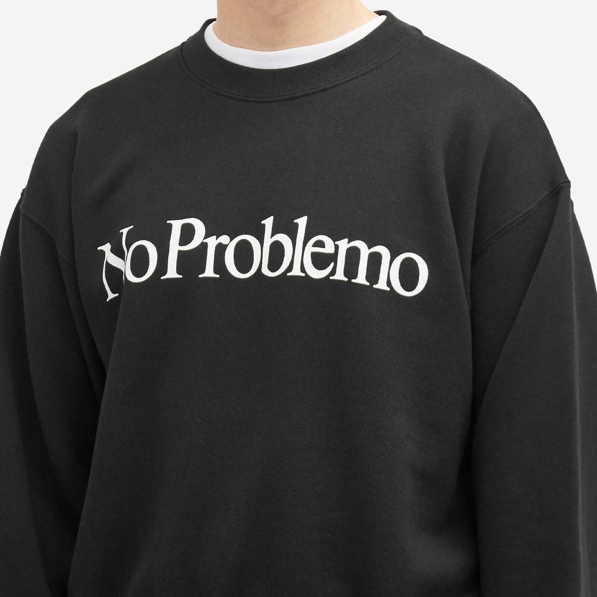No Problemo Men's Crew Sweatshirt in Black